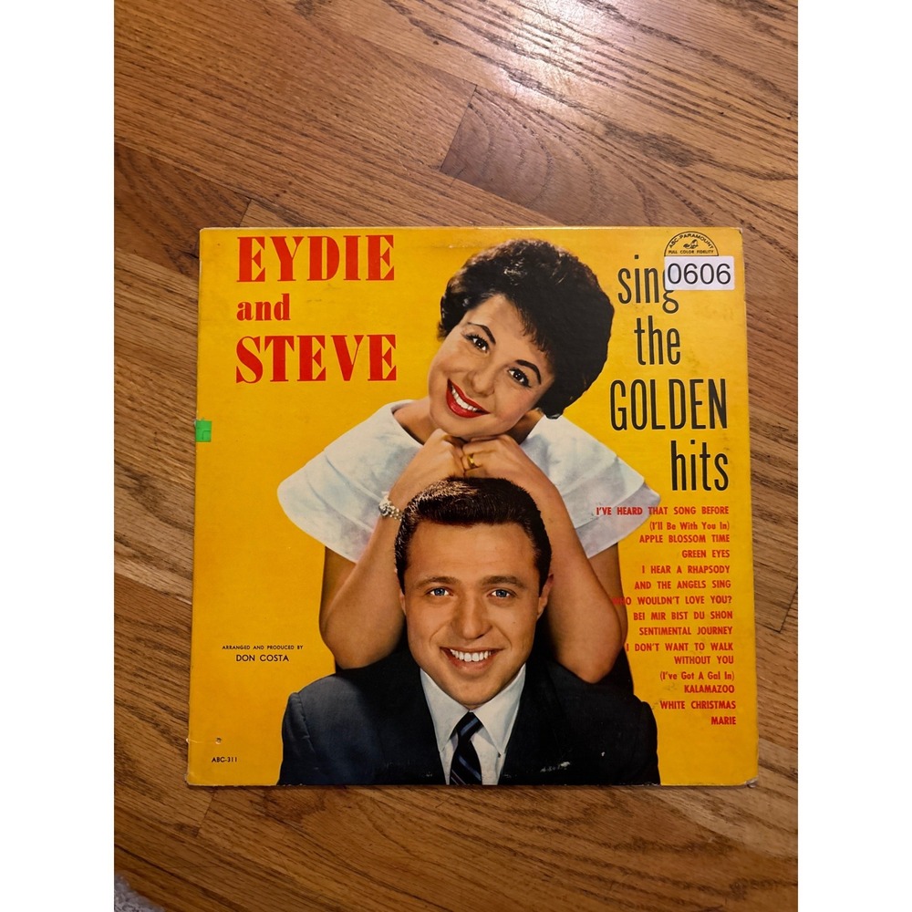 ABC-Paramount Sing the Golden Hits Eydie and Steve 12" Vinyl Good ABC-311 Mono
